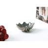 Buy cheap 8.5cm Handmade Lead Free Glass Bowls Solid Gray Chopsticks Holder from wholesalers