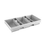 commercial 3 straps non-stick loaf baking pan loaf bread pans bread trays bun