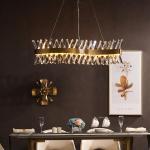 Led Crystal Chandelier For Dining Living Room Modern Home Decoration contemporar