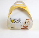Party Occasions Cartoon Bear Baby Cake Packaging Box Eco Friendly