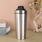 Protein Shaker Bottle For Protein Mixes, Double Wall Vacuum Insulated Shaker