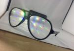 Rainbow Plastic Diffraction Glasses