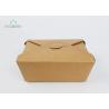 Buy cheap Quadrid Lid Disposable Salad Boxes Grease Proof Leak Resistant from wholesalers