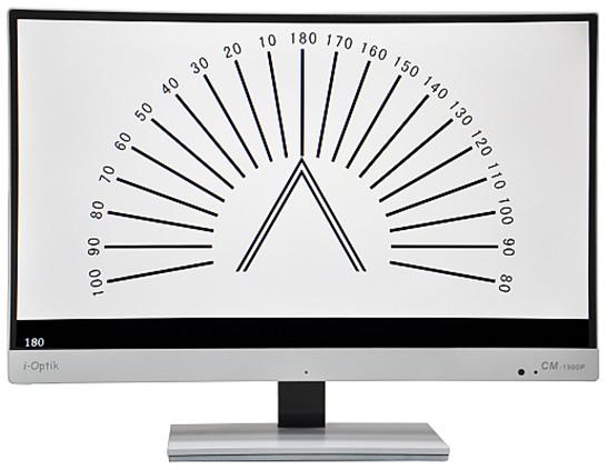 Mingsing CM-1900P Wireless Remote Ophthalmic Equipment 19 Inch Display 2m To 7m