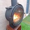 Buy cheap Modern Style Wood Fired Wall Mounted Hanging Wood Burning Stove Fireplaces from wholesalers