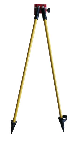 Buy cheap 1.3Kg Telescopic Levelling Staff 78mm Survey Staff Bipods Stands Survey Measuring Stick from wholesalers
