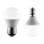 3W 5W 7W E27 Household LED Light Bulbs 6000K CCT Aluminum Plastic