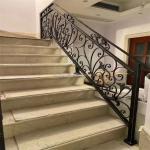 Certified Hot Dip Galvanizing Iron Indoor Veranda Railing Flooring Mounted For