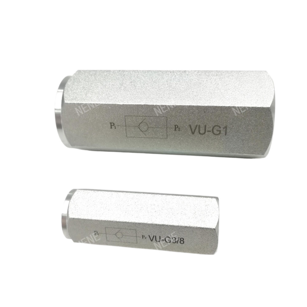 One Way Valve Tube VU-G1/2 Hydraulic One-Way Valve