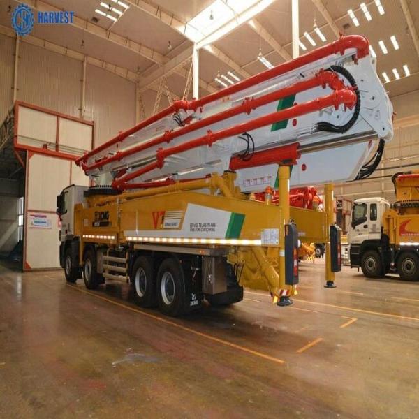 Buy cheap HB58K Filling Height 1540mm 6 Section 58m Concrete Pump Truck from wholesalers