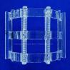 Buy cheap Custom Silicon Wafer Cleaning Rack Quartz Groove Boat High Temperature Resistant from wholesalers