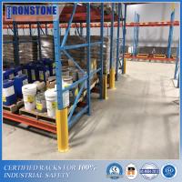 Buy cheap RMI Roll Formed Steel Pallet Rack Upright Protectors With Bolted Installation product