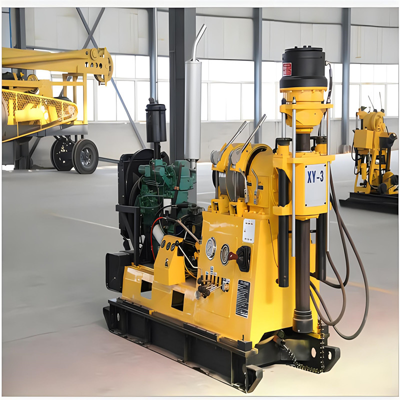 600m Wheel Mounted Diamond Borehole Core Drilling Machine with Hydraulic Tower