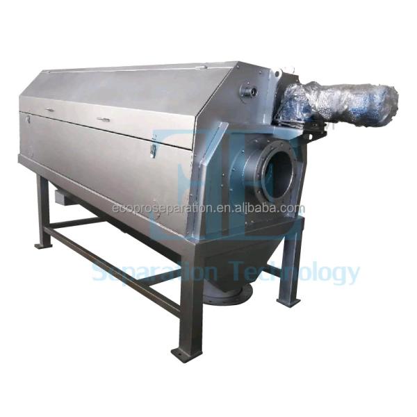 Buy cheap 0.75kw Internally Fed Rotary Drum Screen For Wastewater Treatment 1000Kg Weight from wholesalers