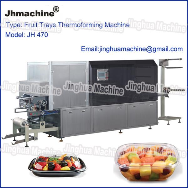Buy cheap Food Container theromoforming machine, Automatic within cutting and stacking device from wholesalers