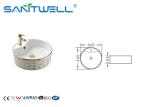 AB8002 Ceramic Art Basin Bathroom vanity sink above counter top