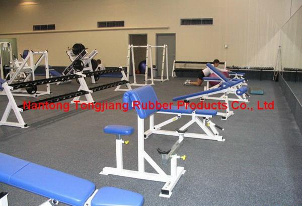 Buy cheap Color flecks EPDM rubber flooring mat for gym from wholesalers