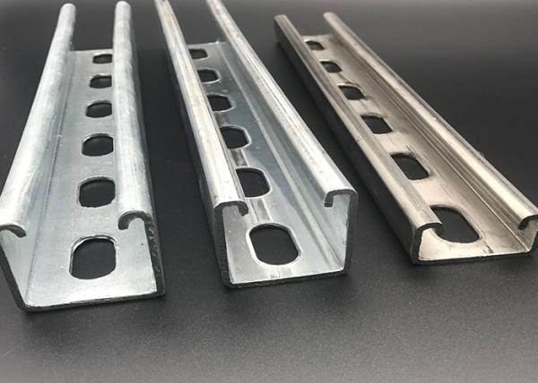 Quality Q235 Zinc Plated Perforated Channel Strut for sale