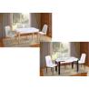 Buy cheap Granite Table Surface Oak Kitchen Dining Sets Heat Resistant Non Toxic from wholesalers