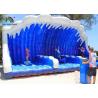 Buy cheap Simulated Surfing Inflatable Sports Games 0.55mm PVC Sea Blue / White Inflatable Toy from wholesalers