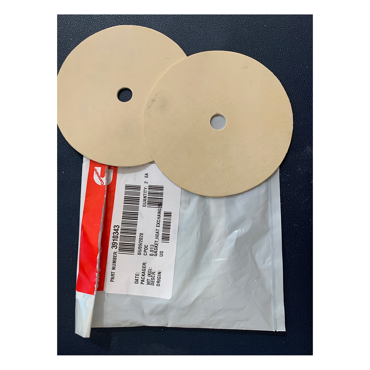 Efficiently Manufactured Heat Exchange Gasket for HOWO A7 4BT 6BT and 6BTA Engine