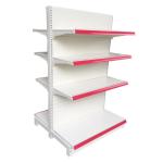 Supermarket shelves double sided shelves for retail store
