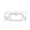 Buy cheap Low Dust Auto Brake Pads With Semi - Metal / Non - Asbestos / Ceramic Material from wholesalers