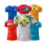 Africa National Team Ivory Coast Jersey European Size S M L XL 2XL Twill Plain
