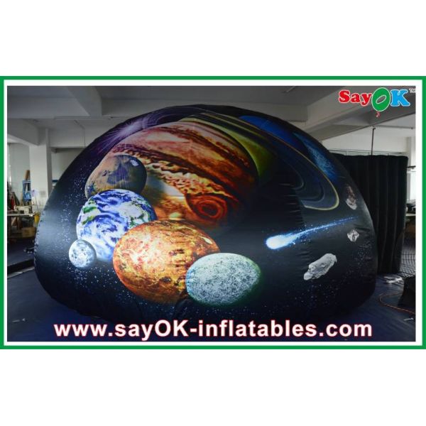 Inflatable Air Dome Projection Tent Black Inflatable Planetarium Dome Tent