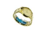 Miyota Movt Quartz Stainless Steel Watch 100 M Waterproof Gold Crew Crown