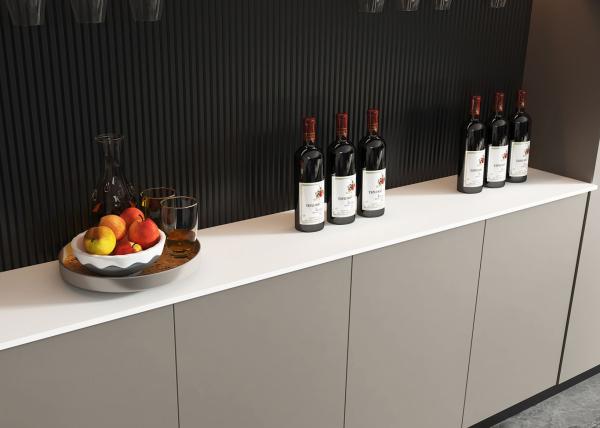 Buy cheap Pure White Or Black Sintered Stone Slabs For Kitchen Countertop from wholesalers
