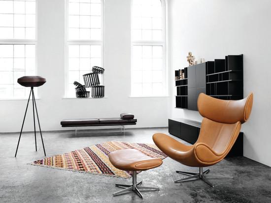 Buy cheap Imola chair exactly copy from Boconcept, Leather imola chair with stainless steel leg from wholesalers