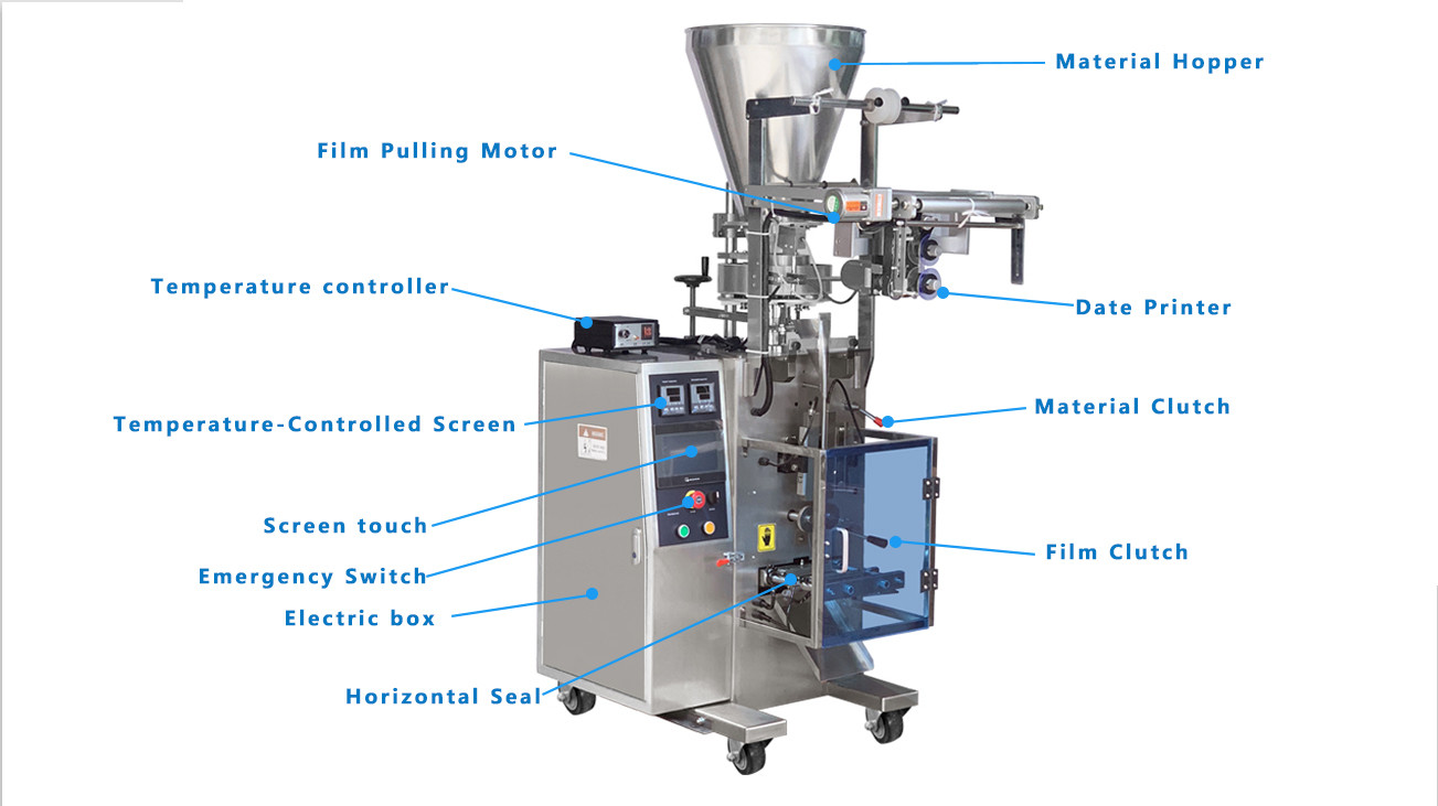 5g 10g 20g 50g Automatic Sachet Stick Sugar Packing Machine in business