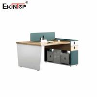 Buy cheap Ekintop Modern Cubicle Workstation 2 Color Seamless Stitching For Office product