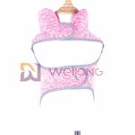 Velcro Opening Pink Fleece Pet Coat Jacket Heather Dog Sweatshirt