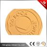 Buy cheap Factory direct handbag metal woodpecker logo tag,50.63mm gold color tag from wholesalers
