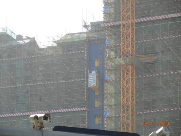 Buy cheap Double Cage Construction Site 1.5m Passenger And Material Hoist from wholesalers