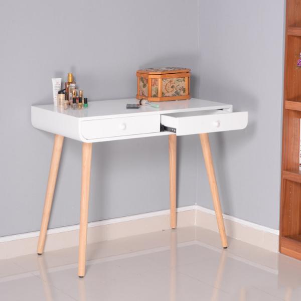 Buy cheap European Style Elegant Dressing Table With Drawer 22kg Solid Wood Products from wholesalers