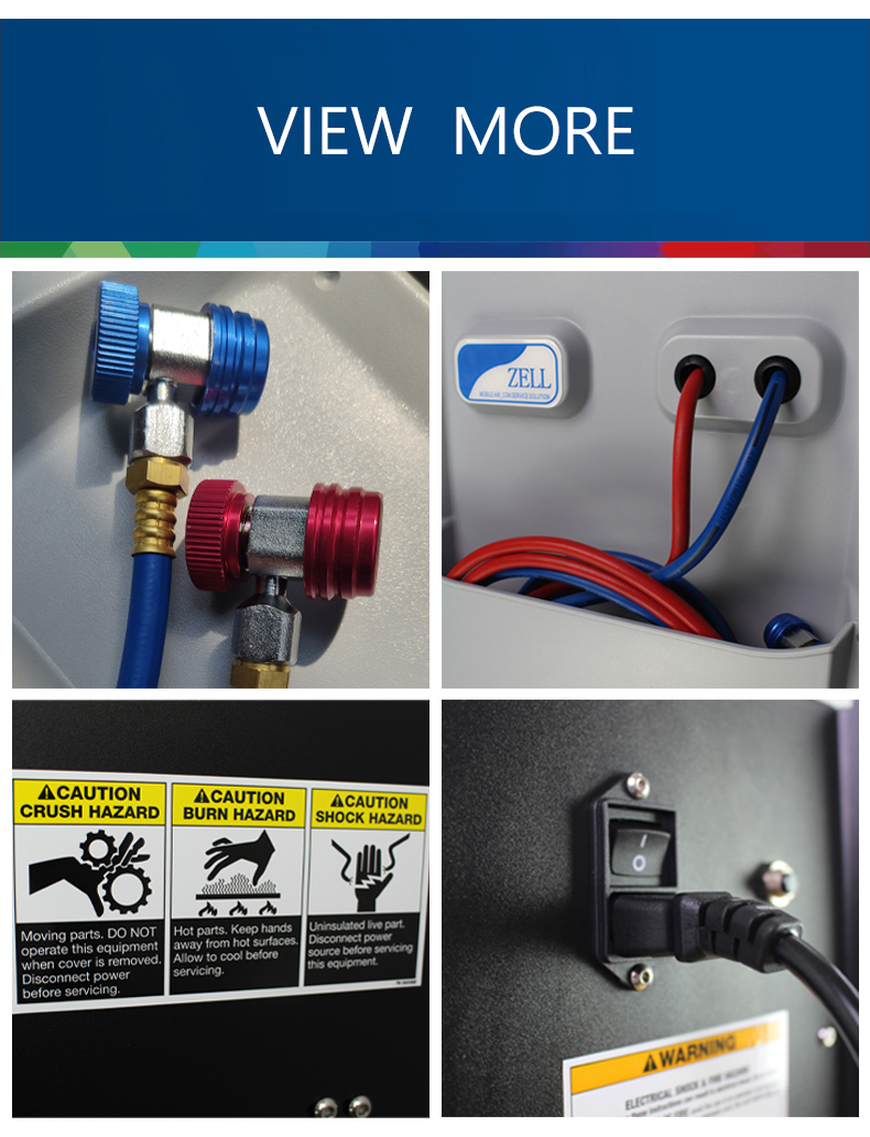 Air Conditioning R12 R134a AC Recovery Machine for Automotive