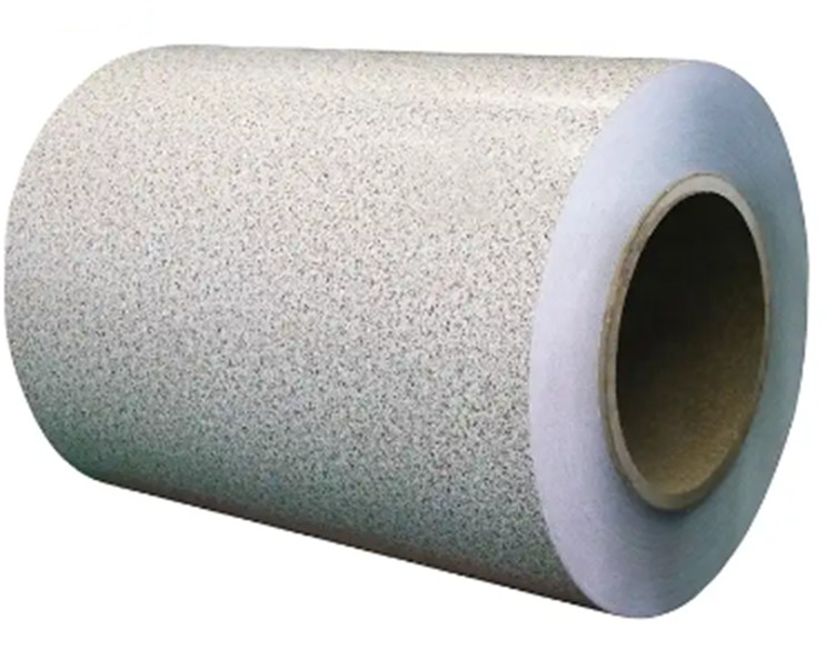 PCM Marble Granite Steel Sheet Coil PVDF Printech Color Coil 50-Year Warranty Color Coated Coil