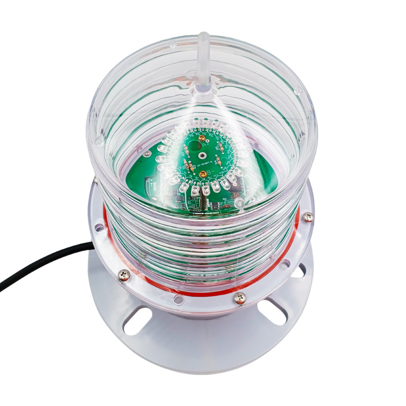 Green Color DC12V 12nm Lighthouse Beacon Lights PC Lampshade