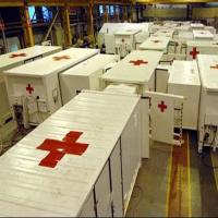 Buy cheap Prefab Clinic Mobile Cabin Hospital / Modular Hospital Modern For Emergency product