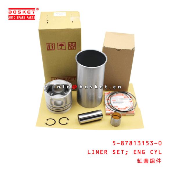 Buy cheap 5-87813153-0 Engine Cylinder Liner Set 5878131530 for ISUZU NPR 4BD2 from wholesalers