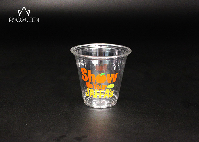 Light Cold Drink Plastic Takeaway Cups With Lids Moisture Resistant