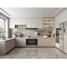 Buy cheap High End Cuisine Luxury Marble Floor Island White Full Modern Kitchen Cabinet from wholesalers