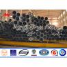 Buy cheap Powder Painting 12M Galvanised Steel Poles 1.8 Safety Factor Steel Transmission Poles from wholesalers