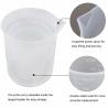 Buy cheap Plastic Graduated Cylinders And Beakers 5 Pipettes, 10ml 25ml 50ml 100ml Cylinders, 50ml 100ml 250ml 500ml 1000ml from wholesalers