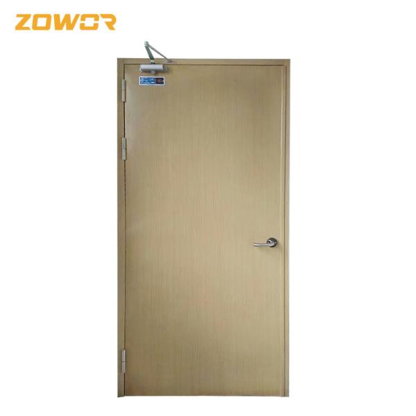 Buy cheap 90 Mins 55mm Leaf Double Swing Open Hospital Fire Doors from wholesalers