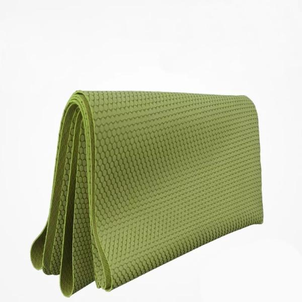 Ultra-thin Travel Mat, foldable yoga mat, Natural Rubber Material Travel mat,