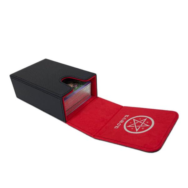 Buy cheap 80+ Thallo Deck Card Box Custom Tarot Card Storage Box With High End Leather from wholesalers